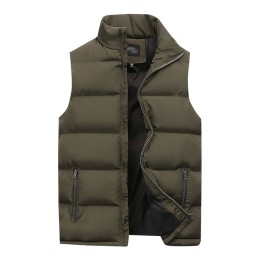 SKVM006 Custom-made cotton vest men's thick warm winter coat jacket men's Korean version of the trend down vest winter clothes winter cold winter warm SKVM006 Custom-made cotton vest men's thick warm winter coat jacket men's Korean version of the trend down vest winter clothes winter cold winter warm